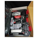 Electric Nail Gun, LINKNAL Cordless Brad Nailer Battery Powered,18 Gauge, 2Ã20V MAX Li-ion Batteries, Charger and 1000 Nails Included (L820-BN) - Retail: $170