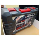 Electric Nail Gun, LINKNAL Cordless Brad Nailer Battery Powered,18 Gauge, 2Ã20V MAX Li-ion Batteries, Charger and 1000 Nails Included (L820-BN) - Retail: $170