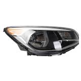 Dasbecan Halogen Headlight Compatible With Kia Soul 2014-2019 Right Passenger Side Headlight Assembly Chrome Housing Replaces# 92102-B2270 92102B2270 KI2503167 - Retail: $97