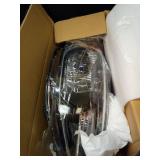 Dasbecan Halogen Headlight Compatible With Kia Soul 2014-2019 Right Passenger Side Headlight Assembly Chrome Housing Replaces# 92102-B2270 92102B2270 KI2503167 - Retail: $97