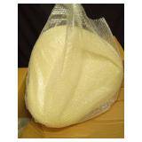 Saddle Stool Heavy Duty 400lbs - Ergonomic Thick Saddle Seat Cushion, Easy Height Adjustable, Healthy Posture No Pain, Smooth Rolling No Creaky Noises, Rolling Saddle Stool Chair with Wheels (White2) 