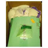 ChiXpace Dual Layer 4 Inch Memory Foam Mattress Topper Queen - 2 Inch Gel Memory Foam and 2 Inch Pillow Top Mattress Pad, 7-Zone Egg Crate Mattress Topper - Retail: $88