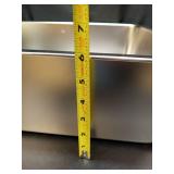 Commercial Stainless Steel Pan - Retail: $85