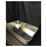 Commercial Stainless Steel Pan - Retail: $85