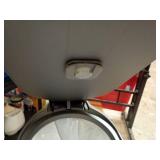 simplehuman 45 Liter / 12 Gallon Slim Hands-Free Kitchen Step Trash Can, Brushed Stainless Steel - Retail: $110