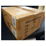 Cmple - Cat5e Plenum Cable 1000ft  CMP  Black  350MHz Gigabit Ethernet Solid Network Internet Bulk UTP - Retail: $187