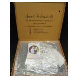 Felt Like Sharing Letter Board (Gray Felt - 16âx20â) â Changeable Message Board with 3 Sets of Felt Board Letters â Statement Wall Sign for Quotes, Home or Holiday Decor In Oak Fra