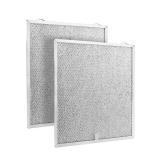 ULXIOM 2 Pcs Range Hood Filter 15-23/33\" x 16-7/8\" x 3/8\" Aluminum Mesh Grease Range Hood Filter SHP-US - Retail: $31