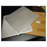 ULXIOM 2 Pcs Range Hood Filter 15-23/33\" x 16-7/8\" x 3/8\" Aluminum Mesh Grease Range Hood Filter SHP-US - Retail: $31