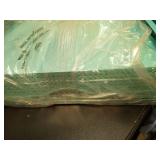 gianotter Dual Monitor Stand Riser, Desk Organizer With Drawer and 2 Pen Holders, Monitor Stand for Desk, Office Decor Essentials (Blue) - Retail: $41