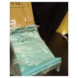 gianotter Dual Monitor Stand Riser, Desk Organizer With Drawer and 2 Pen Holders, Monitor Stand for Desk, Office Decor Essentials (Blue) - Retail: $41