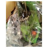 10.5FT Outdoor Animated Flying Witch Halloween Decor on Broom, Sound Activation,Eyes Glowing,Scary Sounds, Animatronics Hover Witch for Garden Yard Lawn Decorations - Retail: $91