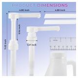 Bulk 30CC? High-Output Gallon Pump Dispenser, 2pcs Heavy-Duty Leak Proof 100?  - Retail: $15