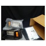 Club Car DS LED Headlight Kit, High Brightness Golf Cart LED Headlights, 12V Golf Cart Head lights for Club Car DS 1993-UP Gas&Electric Modified Golf Carts, Street Legal, OEM 101988002 101988001 - Ret