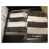 INFBLUE Deep Seat Cushion Set 24 x 24 inches Outdoor Patio Seat and Back Cushion Chair Cushions for Outdoor Furniture Water Repellent Set (2 Sets)) - Retail: $130