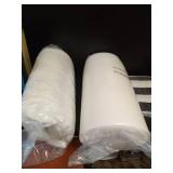 INFBLUE Deep Seat Cushion Set 24 x 24 inches Outdoor Patio Seat and Back Cushion Chair Cushions for Outdoor Furniture Water Repellent Set (2 Sets)) - Retail: $130