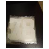 Zonon 22 Pieces Iron on Numbers T Shirt Heat Transfer 0 to 9 Jersey Numbers for Team Uniform Sports (White,8 Inch) - Retail: $12