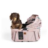 Sway2 Pet Car Seat and Carrier, 2-in-1 Booster Seat for Small Dogs and Cats - Retail: $115