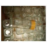 12 pcs Glass Spice Jars with Bamboo Lids - 8oz Spice Containers with 360 Spice Labels, Expiration Date Stickers & Measuring Spoon - Kitchen Organization & Storage Set for Herbs, Seasonings & Spices - 