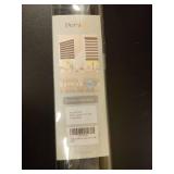 Persilux Cordless Zebra Blinds for Windows (36\" W X 72\" H, Black) Free-Stop Windows Shades Dual Layer Light Control for Day and Night, Light Filtering Sheer Shades for Home, Easy to Install - Retail