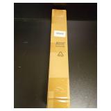 White Curtain Rods 66 to 120 Inches(5.5-10 Feet),5/8 inch Splicing Drapery Rods,Small Curtain Rods Set,Size: 36