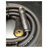 Garden Hose 25ft x 5/8\", NON-EXPANDABLE Heavy Duty Premium Flexible Water Hose, No Kink, Leakproof, Lightweight Hybrid Hose with Male to Female Fittings for Household&Backyard - Retail: $29