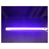 LUXSWAY Plug in Color Changing Led Bar Light,Led RGB Strip Light with Remote,Super Bright Under Cabinet Lighting,Multicolor Stick On Lights for Under Counter, Desk,Cupboard, Room (18 Inch) - Retail: $