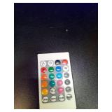 LUXSWAY Plug in Color Changing Led Bar Light,Led RGB Strip Light with Remote,Super Bright Under Cabinet Lighting,Multicolor Stick On Lights for Under Counter, Desk,Cupboard, Room (18 Inch) - Retail: $