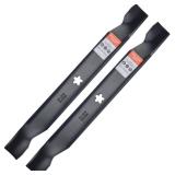 Grasscool 138971 42 Inch Mower Blades for Craftsman LT1000 LT2000 T110 YT3000 532138971 Poulan Pro 42\" Deck Riding Mower Lawn Tractor (5 Point Star) - Retail: $26