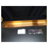 STUTOV 30\" Magnetic Stove Top Shelf â Brushed Copper Spice Rack and Seasoning Organizer â Kitchen Shelf for Back of Stove â Over Stove Rack and Storage Organizer - Retail: $37