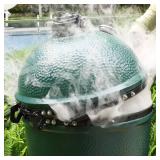 Vankey Band and Hinge Assembly for Large Big Size Green Egg, Replacement Steel Hinges Band with Handle, Band and Hinge Assembly for Large Egg Green (Split Style Bands) - Retail: $190