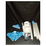 KOKIDO 2025 Cordless Pool Vacuum with 72â Pole, Standard & Fine Interchangeable Filters, Ideal for spot Cleaning, 2 Vac Heads, Spot Clean, for Small Above & Inground Pools, Spas Hot Tubs XV320 - 