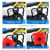 Xitomer Saddlebag Support Racks Fit for DR650 1996-2025 DR 650 Motorcycle Pannier Racks Side Carrier (Style 1) - Retail: $70