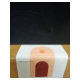 Round Wood Decorative Tray - Brown Washed Bead Tray for Coffee Table Wood Serving Tray Wooden Trays Decor Kitchen Counter Circle Tray Vintage Centerpiece for Living Room Candle Holder (15.75 inch) - R