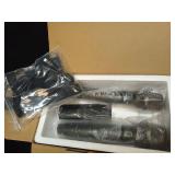 Karaoke Machine, Portable Bluetooth 5.3 Speaker with 2 Wireless Microphones for Adults, PA System with Pitch Correction & Echo Adjustment, Supports TWS/TF Card/USB/AUX/Live for Home Party - Retail: $1