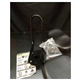 Extra Wide Bike Seat with Backrest and Comfortable Ergonomic Design for Men and Women - Adjustable Height Leather Saddle Pad for eBike, Tricycle, and Big Bikes - Retail: $29