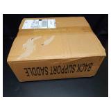 Extra Wide Bike Seat with Backrest and Comfortable Ergonomic Design for Men and Women - Adjustable Height Leather Saddle Pad for eBike, Tricycle, and Big Bikes - Retail: $29