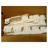 Neprock Shoe Slots Organizer, 20 Pack Adjustable Shoe Rack Stacker Storage Space Saver, Double Deck Shoe Rack Holder for Closet Organization (White) - Retail: $28