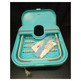 UNIFULL Collapsible Foot Spa Bath with Heat and Massage Rollers, Bubble, Foot Pedicure Kit, Temperature Control, Red Light, Pedicure Foot Spa, Foot Bath - Retail: $46