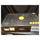 All-Metal Outdoor Shower Fixture,3 Functions Handle Tub Rainfall Shower Faucet Sets with Dial Thermometer Brass Valve, Black Exposed Shower System with 10