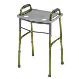 DMI Medical Walker Tray for Seniors with Cup Holder  Gray - Retail: $35