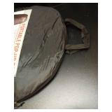 Pop Up Pod - Privacy Shower Tent, Dressing Room, or Portable Toilet Stall with Carry Bag for Camping, Beach, or Tailgate by Wakeman Outdoors (Black) - Retail: $31