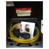 Steauty 12V Fuel Transfer Pump Set, Moves Up to 85 Gallons Of Gas or Diesel Per Hour with Upgraded Carrying Case & Pulley Lead Pipe, for Vehicles, Boats, Equipment, Gasoline, Diesel (70W Boost Kit) - 