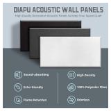 Acoustic Panels Sound Absorbing: 4 pcs Large Acoustic Wall Panels 23.6â³ Ã 11.8â³ Ã 1.37â³ Soundproof Wall Panels Exquisite Sound Panels Self-Adhesive Acoustic Panels for Studios Off