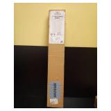 LOTUS & WINDOWARE Cordless Faux Wood Blinds, 35\" Wide x 24\" Long, Smooth, Snow White, 2 Inch Horizontal Blinds â for Living Room, Bedroom, Interior Door Windows - Retail: $49