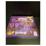 Hopolon Outdoor Halloween Decorations Lights, 3PACK Halloween Spider Pathway Lights 229LED Plug-in Purple Garden Light Walkway with 8Modes Timer Waterproof for Holiday Home Garden Yard Party Decor TES