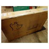 Homey Pet 43 Inch Dog Crate, Heavy Duty Stackable Dog Crate Cage Kennel for Medium Dogs with Divider, Bowls, 3 Door, Removable Grid & Tray, 4 Lockable Wheels, Breeding & Grooming Drop Cages for Dogs -