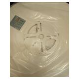 Allsmartlife Led Flush Mount Ceiling Light 2-Pack, 18 inch 36W 4650lm Dimmable Led Ceiling Light, 3000K/4000K/6500K, Round Led Light Fixture for Laundry Room, Hallway - Retail: $66