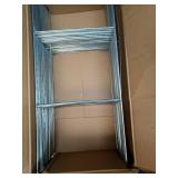 TN Supplies Yard Sign Stakes 30\"x10\" - H Stakes for Yard Signs, H Wire Frames for Outdoor Signs, Political & Real Estate Stands, Yard Sign Holder, Metal Lawn Sign Stakes 50 Pieces - Retail: $75