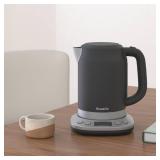 GoveeLife Smart Electric Kettle Temperature Control, WiFi Electric Tea Kettle with Alexa Control, 1500W Rapid Boil, 2H Keep Warm, 1.7L BPA Free Stainless Steel Water Boiler for Tea, Coffee, Oatmeal - 